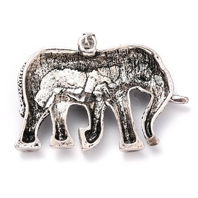 Enamel Style Alloy Big Pendants PALLOY-P229-01AS-1