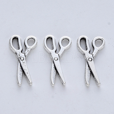 Tibetan Style Alloy Pendants X-TIBE-R316-007AS-RS-1