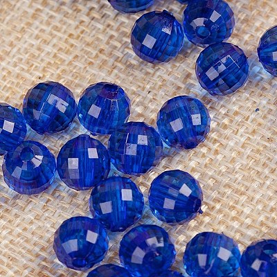 Transparent Acrylic Beads TACR-NH0001-F-02-1