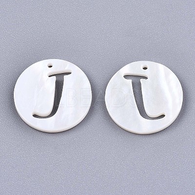 Natural Freshwater Shell Charms SHEL-S276-119J-1