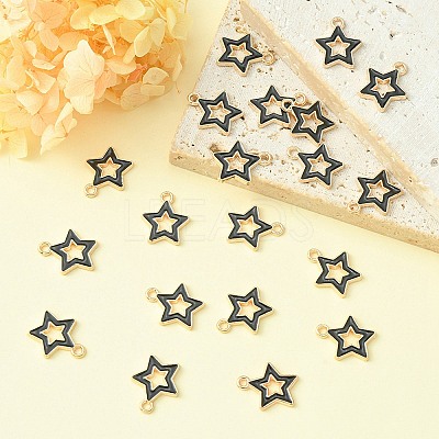 Alloy Enamel Pendants ENAM-YW0003-01B-1