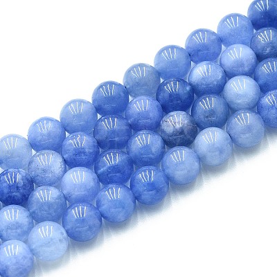 Natural Quartz Beads Strands G-N355-8mm-19-1