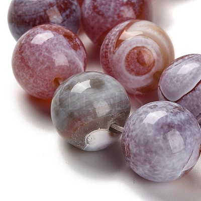 Dyed Natural Carnelian Beads Strands G-G175-A12-01-1