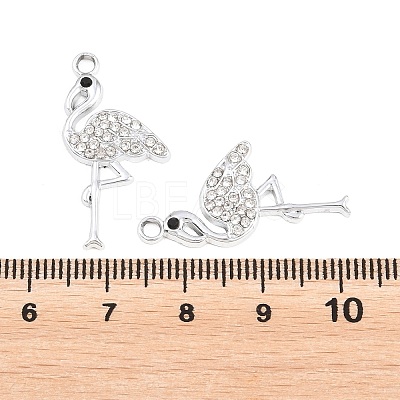 Alloy Rhinestone Pendants FIND-H002-86P-01-1