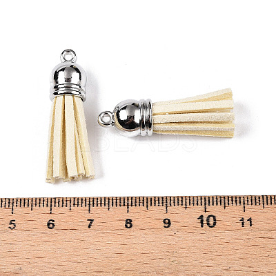 Faux Suede Tassel Pendant Decorations FIND-T002-A06-1
