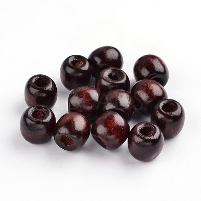 Natural Wood Beads WOOD-S030-08-LF-1
