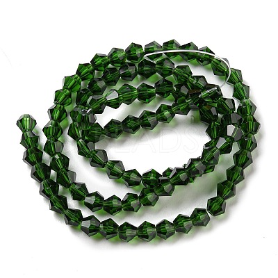 Transparent Glass Beads Strands EGLA-A039-T4mm-D25-1