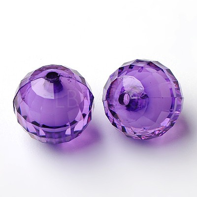 Transparent Acrylic Beads TACR-S086-20mm-10-1