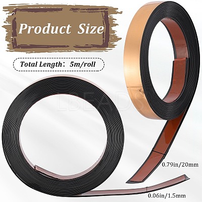 PVC Plastic Edge Banding DIY-WH0504-91C-02-1