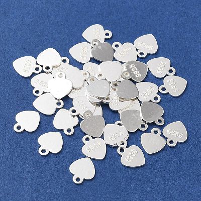 925 Sterling Silver Chain Extender Drop STER-G040-02B-1