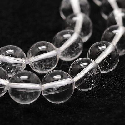 Natural Quartz Crystal Beads Strands G-D840-61-6mm-1