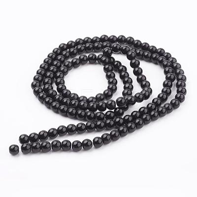 Glass Pearl Beads Strands HY-6D-B20-1