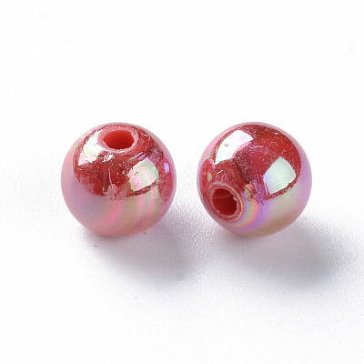 Opaque Acrylic Beads MACR-S370-D8mm-A14-1