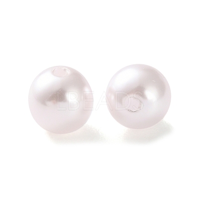 Plastic Imitation Pearl Beads FIND-M059-01B-07-1