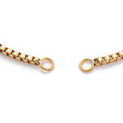 304 Stainless steel Chain Bracelet Making X-STAS-F118-G-A-1