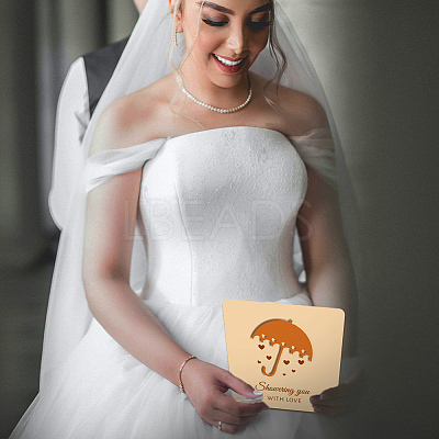 Wooden Commemorative Cards WOOD-WH0040-010-1
