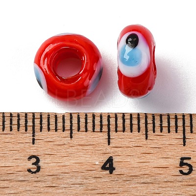 Handmade Evil Eye Lampwork Beads LS-LAMP-F021-01-03-1