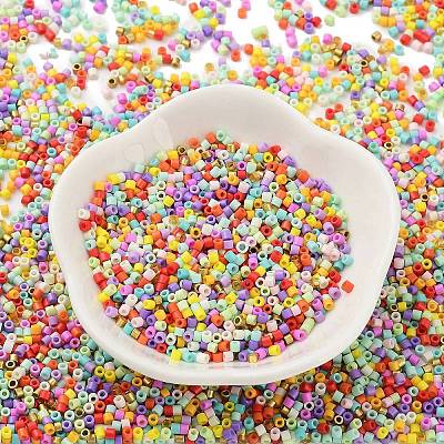 Baking Paint Glass Seed Beads X-SEED-S042-05B-50-1