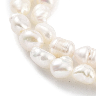 Natural Keshi Pearl Cultured Freshwater Pearl Beads Strands PEAR-P062-25E-X-1