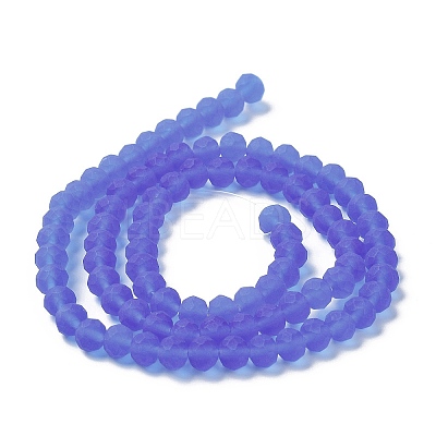 Transparent Glass Beads Strands EGLA-A034-T4mm-MD31-1