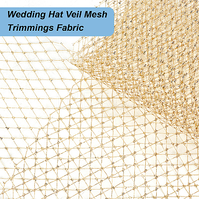 Nylon Mesh Lace Fabric DIY-WH0530-83C-1