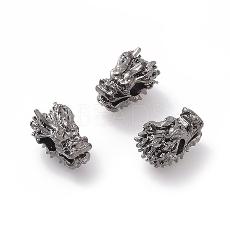 Tibetan Style Alloy Beads PALLOY-F257-03B-1