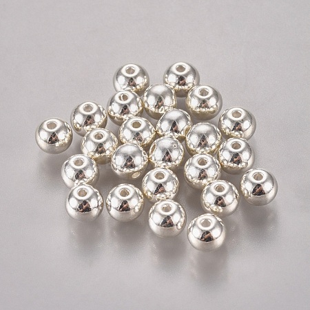 Tibetan Silver Alloy Beads X-LF1032Y-S-1