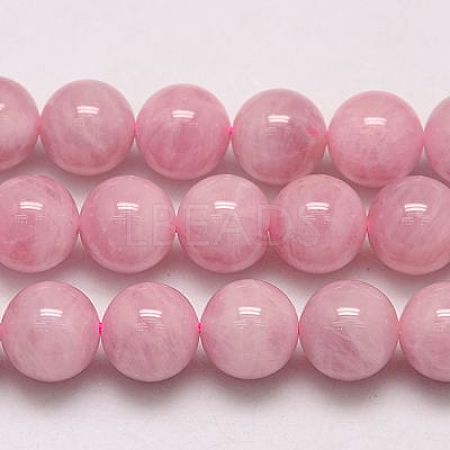 Natural Rose Quartz Beads Strands G-G448-10mm-31-1