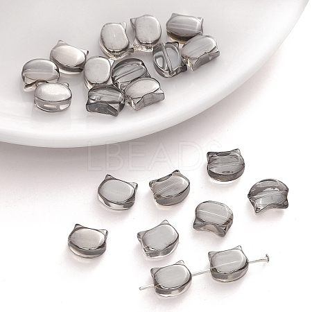 10Pcs Electroplate Glass Beads PW-WG5CD4E-08-1