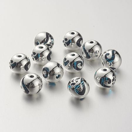 K9 Glass Beads GLAA-G067-09S-02-1