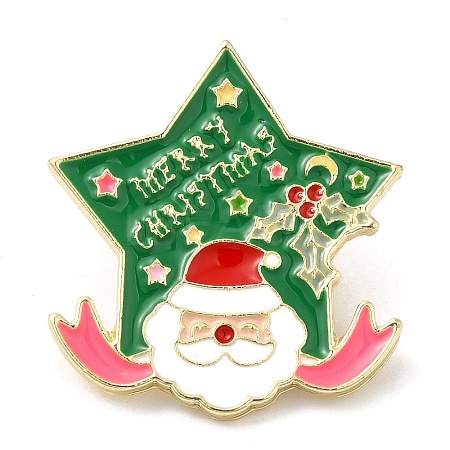 Christmas Theme Enamel Pins JEWB-G023-01C-1