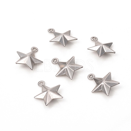 304 Stainless Steel Charms STAS-L244-37P-1