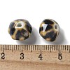 Vintage Porcelain Pumpkin Beads PORC-L080-A-4