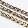 Iron Twisted Chains Curb Chains CHS007Y-01-AB-NF-1