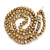 Electroplate Glass Beads Strands EGLA-N017-05A-B02-2