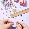 12 Colors Transparent Glass Beads GLAA-YW0003-67-4