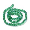 Electroplate Glass Beads Strands X1-EGLA-A034-T6mm-L12-2