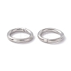 Non-Tarnish 304 Stainless Steel Open Jump Rings STAS-C040-01I-P-4