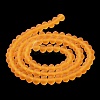 Transparent Glass Beads Strands X-EGLA-A034-T8mm-MD05-4