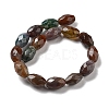 Natural Indian Agate Beads Strands G-P520-C10-01-3