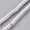 Electroplated Non-magnetic Synthetic Hematite Beads Strands G-G826-09S-4mm-1