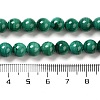 Natural Malachite Beads Strands G-F571-27A1-7mm-4