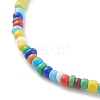 Glass Seed Beads Stretch Bracelets Sets BJEW-JB06120-4