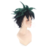 Short Green & Black Anime Cosplay Wigs OHAR-I015-04-5