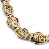 Handmade Porcelain Beads Strands PORC-P030-01A-04-2
