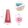 Electroplate Faceted Cone Glass Bead Strands EGLA-NB0001-09-3