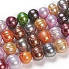 Natural Cultured Freshwater Pearl Beads Strands PEAR-T003-21-5