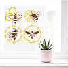 PVC Wall Static Stickers DIY-WH0235-005-6