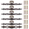 Tibetan Style Alloy Cabinet Door Pull Handles AJEW-WH0752-665A-1
