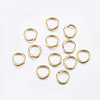 304 Stainless Steel Open Jump Rings X-STAS-L187-8x1.2mm-G-1
